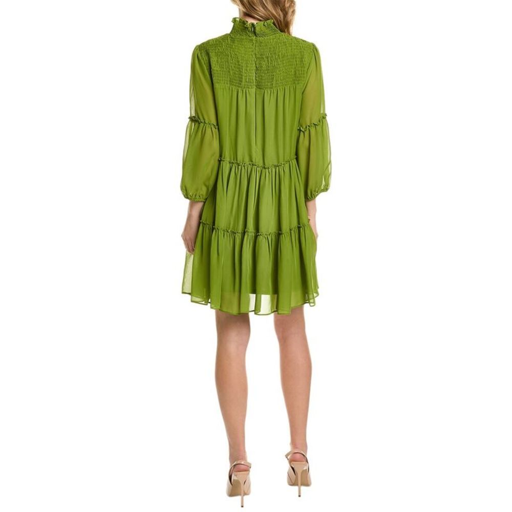 MAISON TARA Tiered Mini Dress - Picture 2 of 3